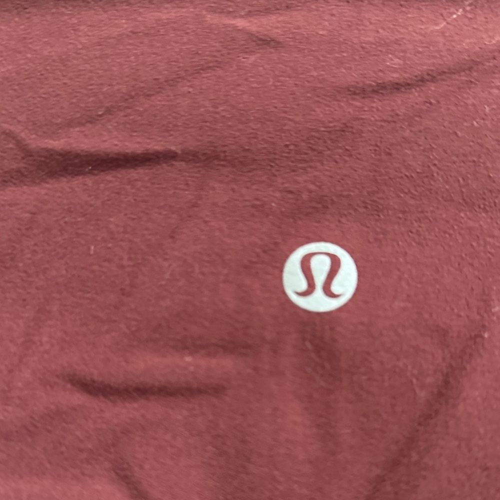 Lululemon Athletica Burgundy Leggings - Picture 2 of 9
